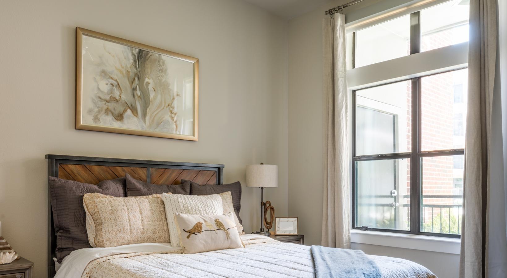 Bedroom options to fit every lifestyle a bedroom with a ceiling fan
