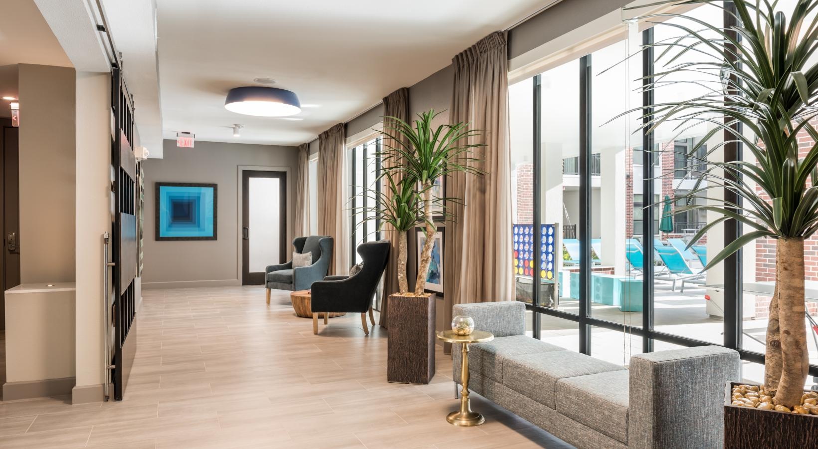 Everything within reach a room with a couch and chairs