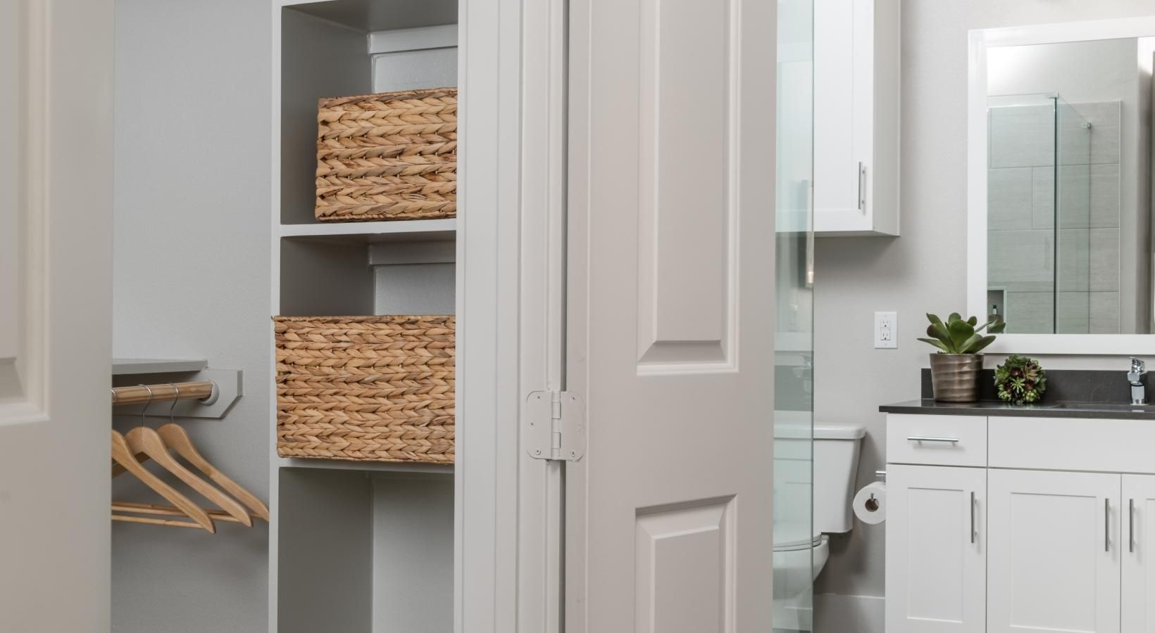 Beautiful living areas to match your lifestyle a white door in a room