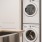 a washer and dryer in a kitchen
