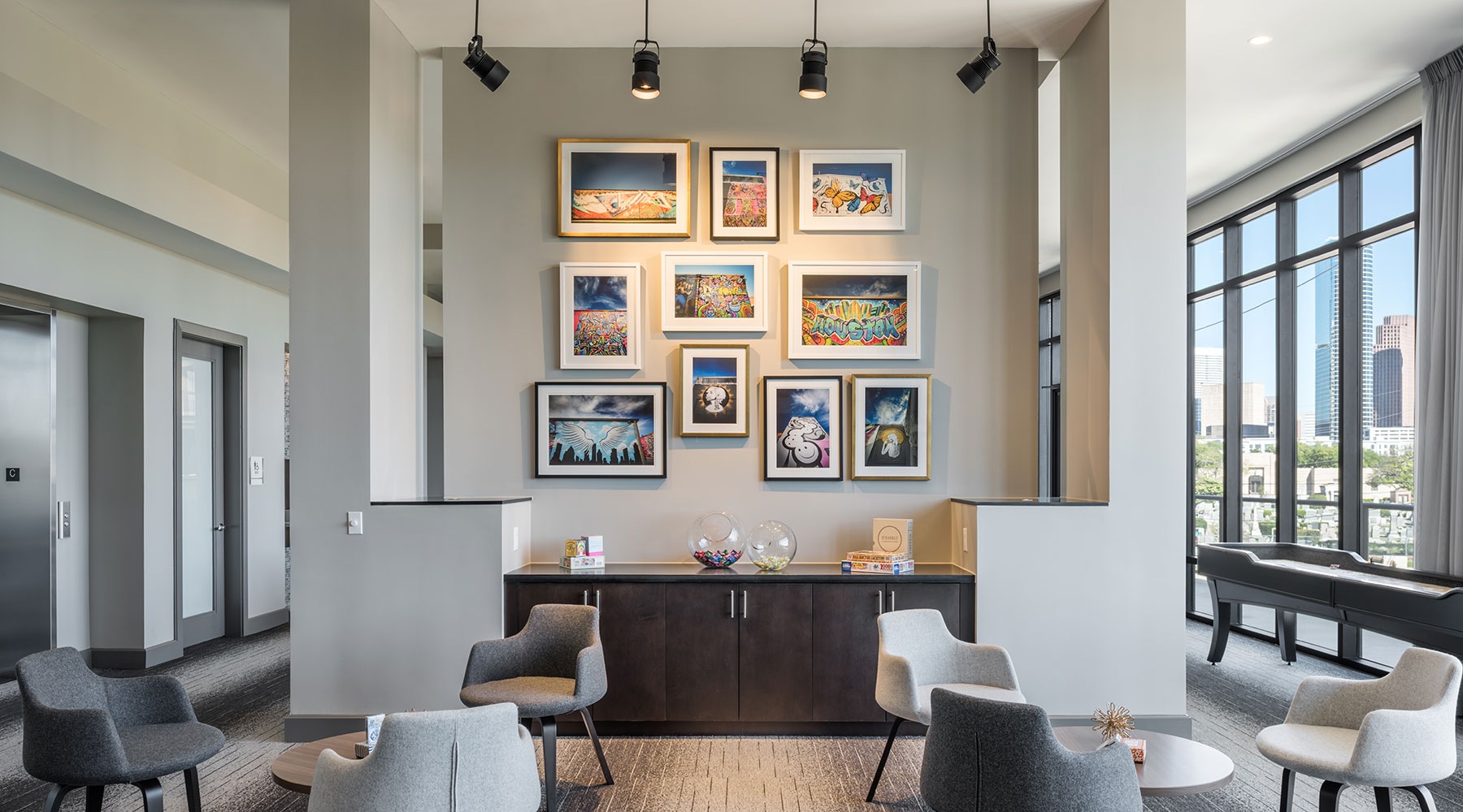 beautiful lounge area