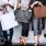 a group of people standing together