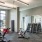 a room with exercise equipment