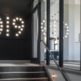 Find your perfect fit at Tinsley on the Park a staircase in a building