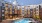 a swimming pool in a large building