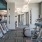 a gym with exercise equipment